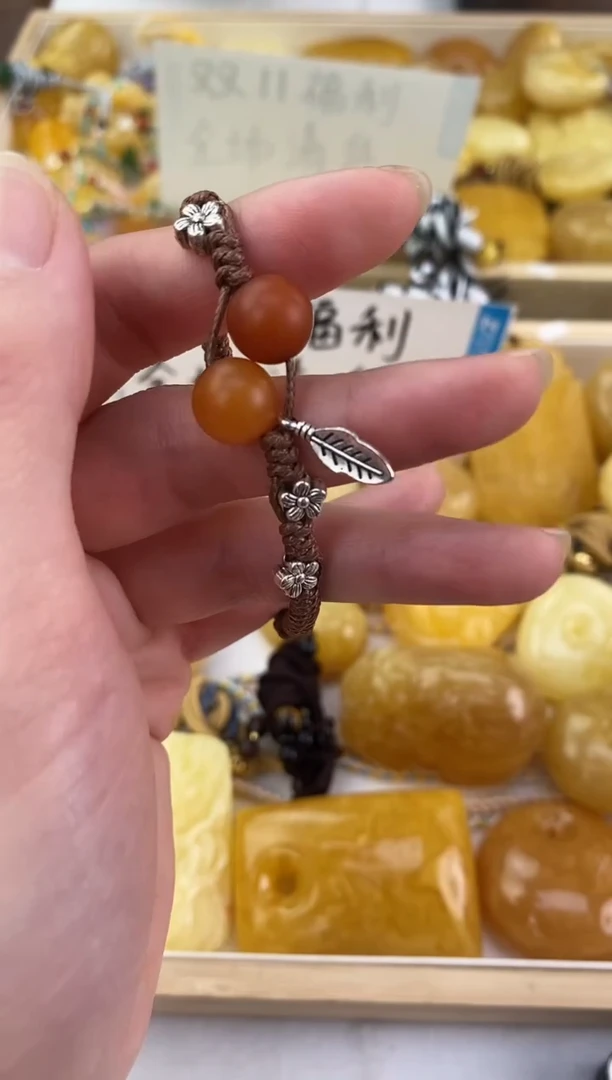 裸石琥珀未镶嵌天然琥珀蜜蜡