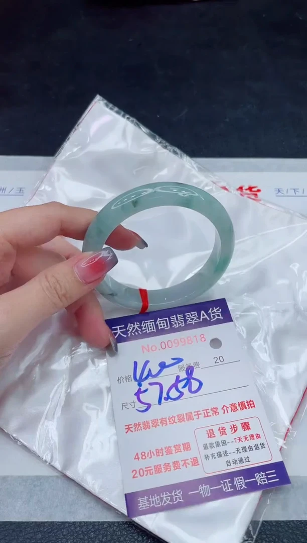 未镶嵌手镯翡翠400.00