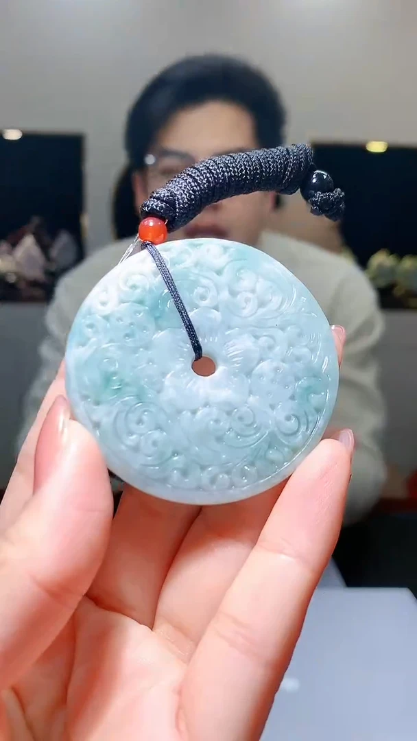 【闪购商品】翡翠颈饰未镶嵌1002hm-jj挂件1