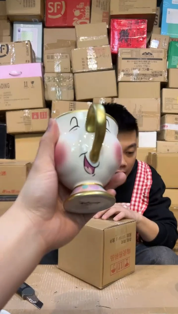 【闪购商品】杯陶瓷杯微笑阿奇杯