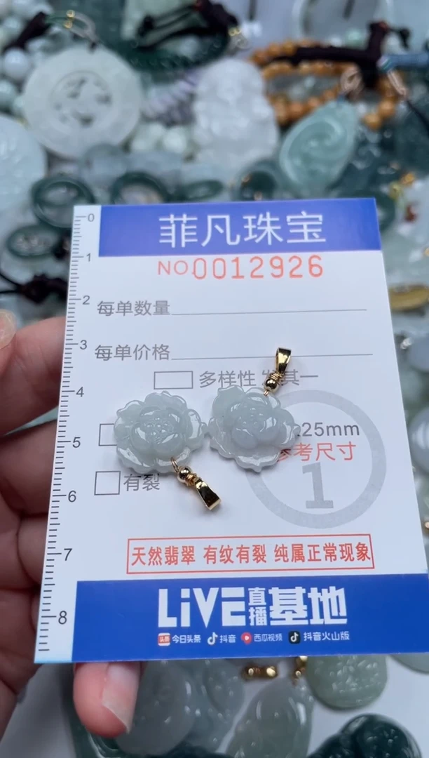颈饰未镶嵌翡翠12926