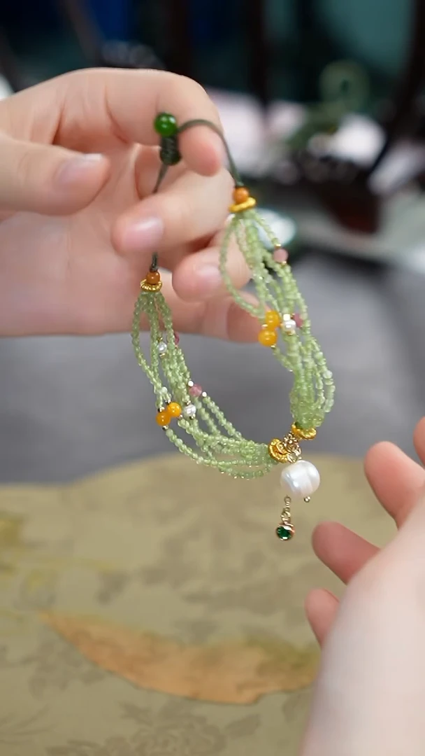 合金手链淡水珍珠手链