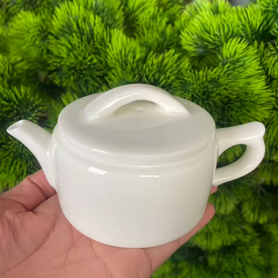 纯白汉瓦壶CC4072