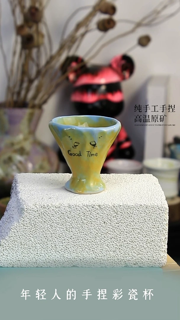 杯子陶【沐泽文创 手捏精品】17