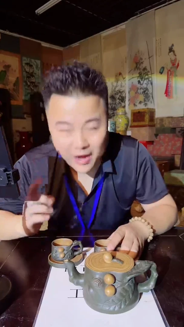 瓷片景德镇现代陶瓷 流水81