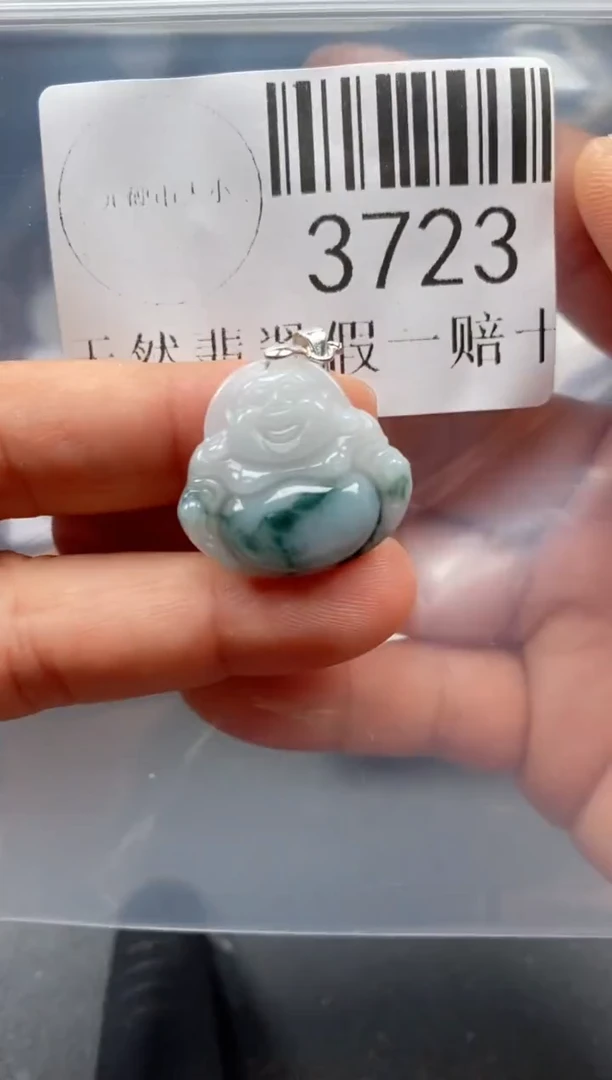 翡翠未镶嵌吊坠(不含链)3723