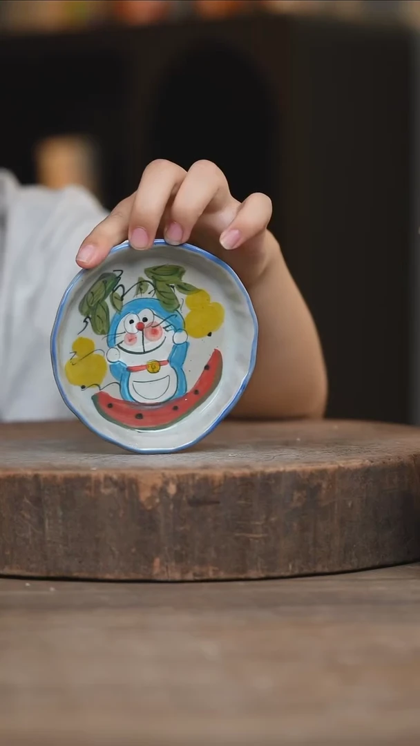 瓷片景德镇高温釉下彩（食品级）