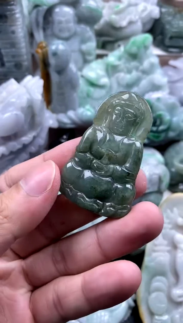 吊坠(不含链)未镶嵌翡翠1
