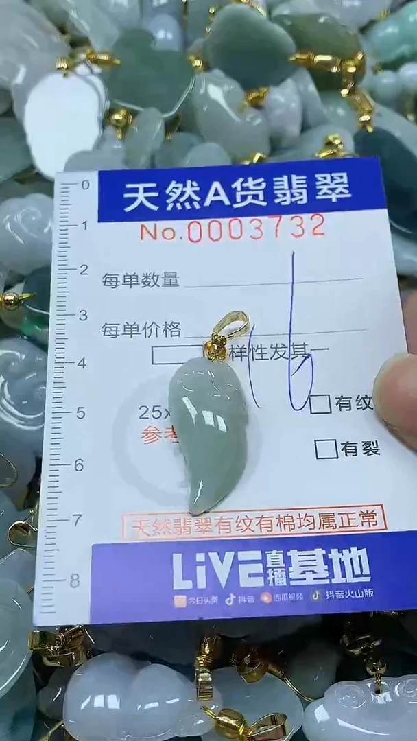 颈饰未镶嵌翡翠纯天然a货翡翠