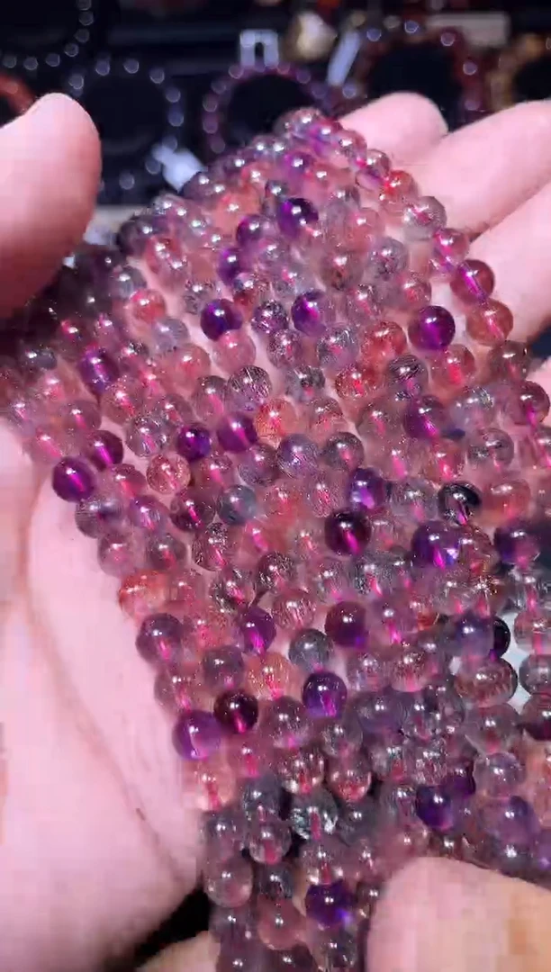 【闪购商品】水晶手链未镶嵌超七多圈A6（多样性发其一）