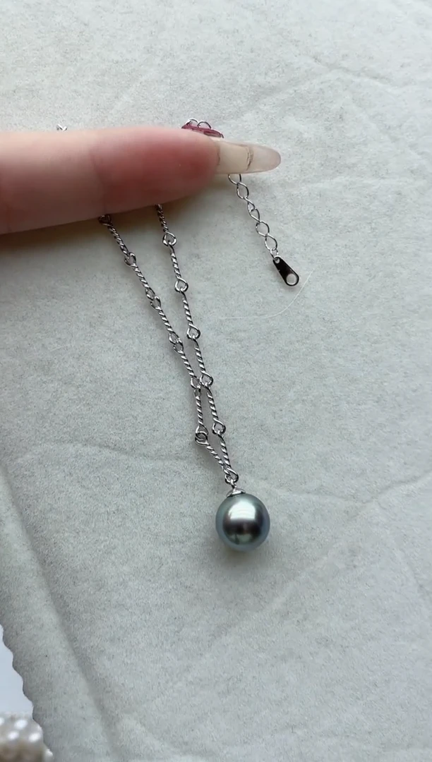 【闪购商品】海水珍珠手链银S925镶嵌Y38