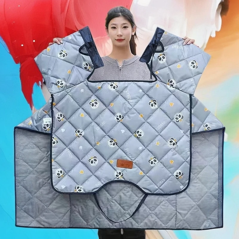 电动车挡风被春秋款通用四季通用防晒电动车挡风被夏季防晒