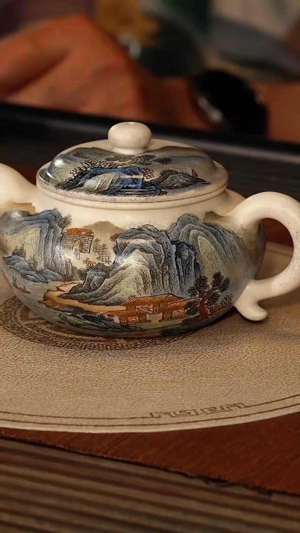 茶壶紫砂宜兴紫砂YJB 白玉段 仿古