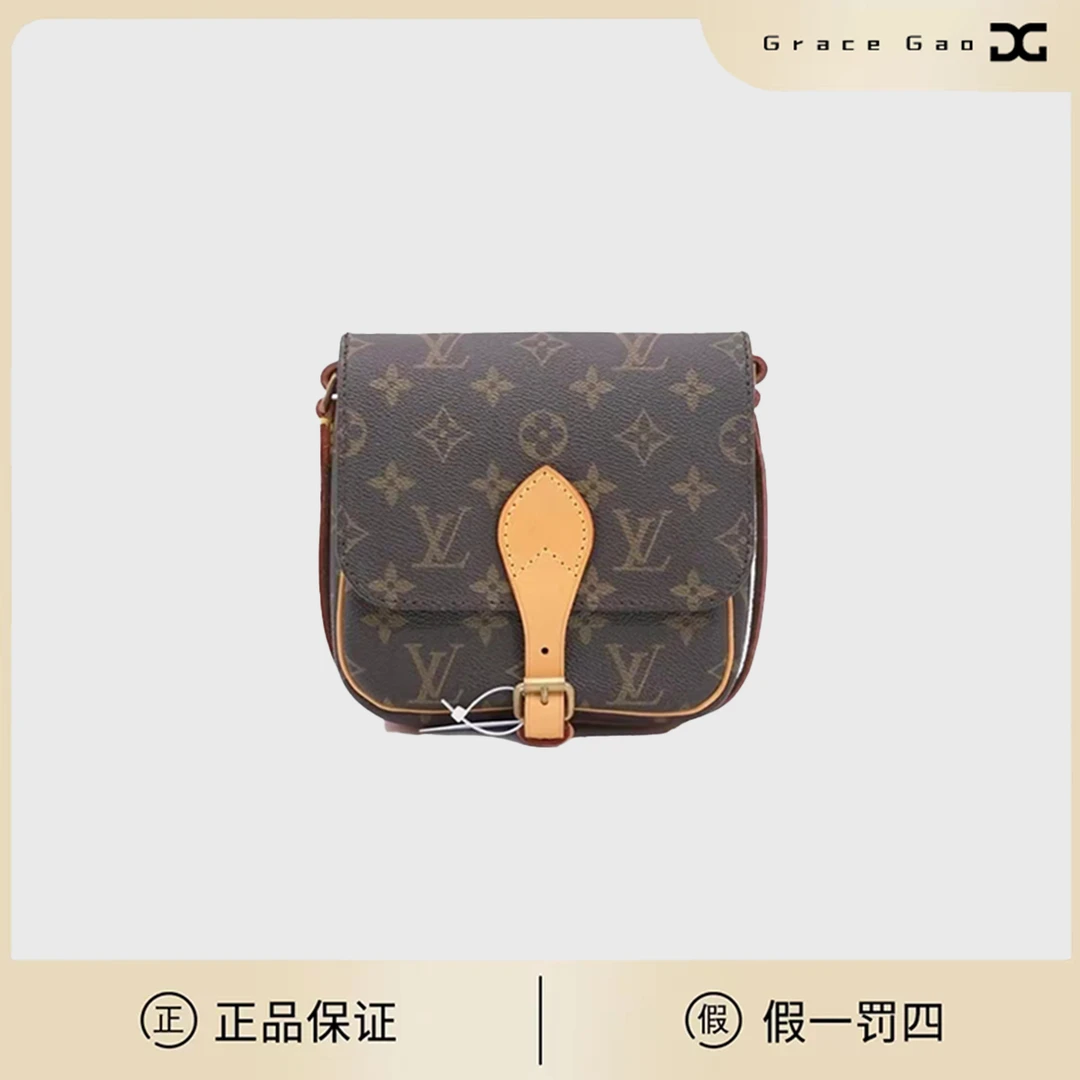 95新 LouisVuitton/路易威登 LV斜跨包泫雅马鞍小号