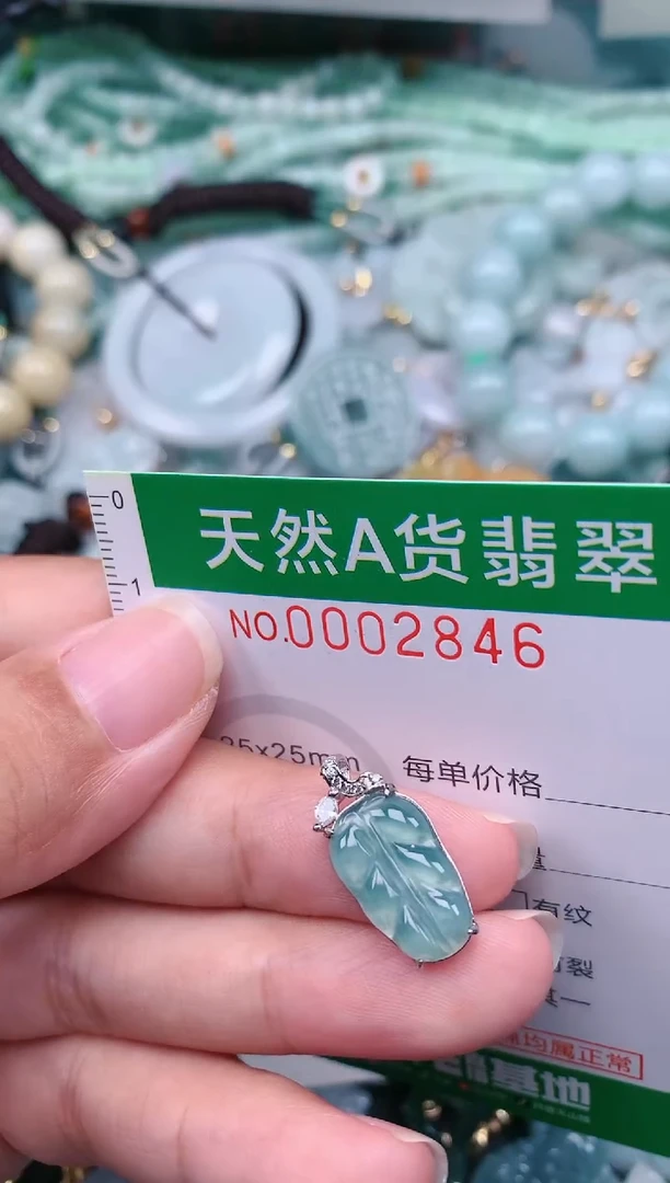 翡翠未镶嵌颈饰.0002846