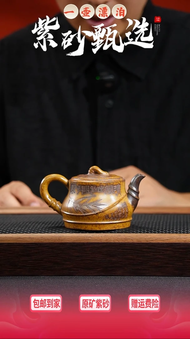 茶壶紫砂 一壶漂泊紫砂茶器2019