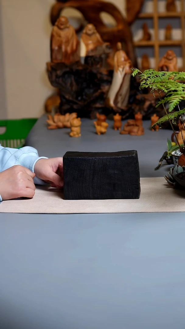 木梨木碳化底座0350