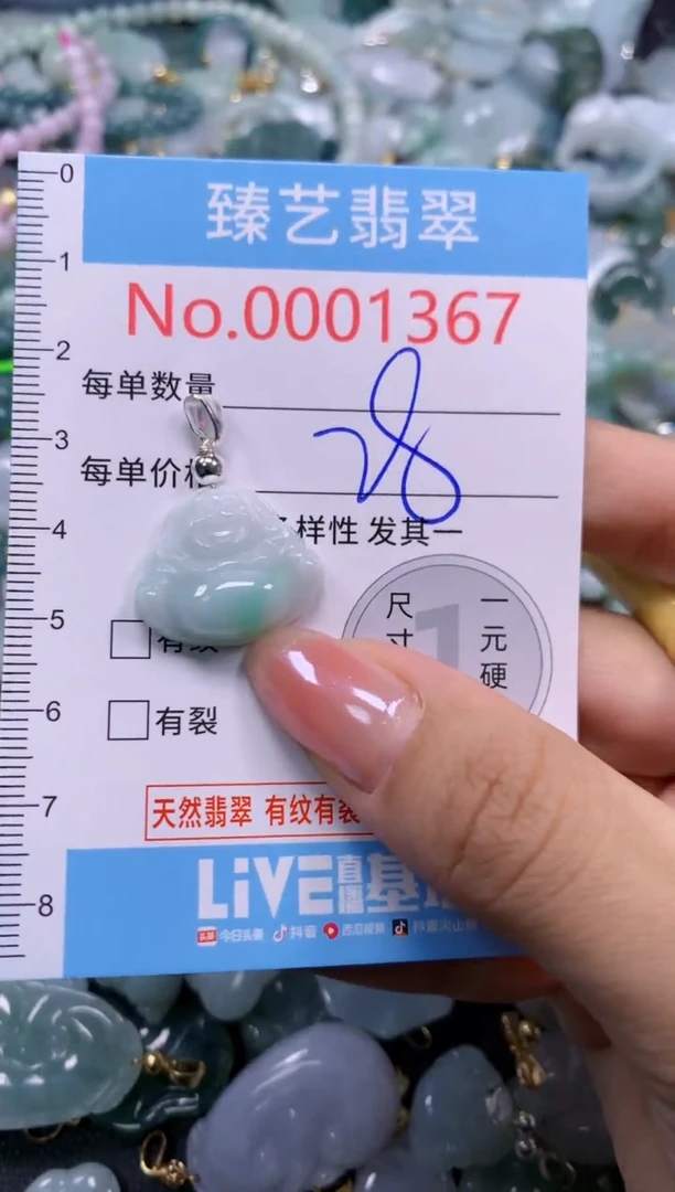 颈饰未镶嵌翡翠1367