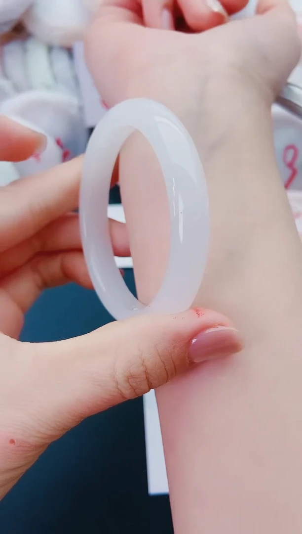 未镶嵌手镯石英质玉J23-52-53-54