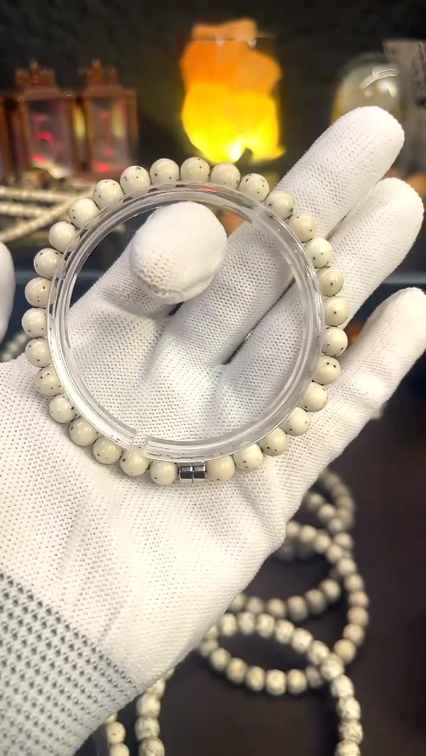 手串星月菩提7mm圆珠单圈月隐系列