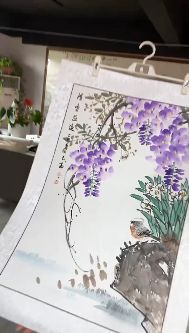 国画国画NYQ杰牛云勤老师作品