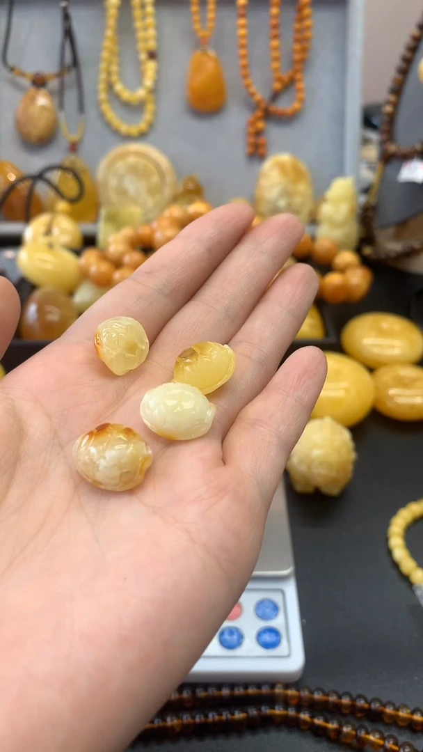 【闪购商品】琥珀珠宝奇石未镶嵌664多样性发其一