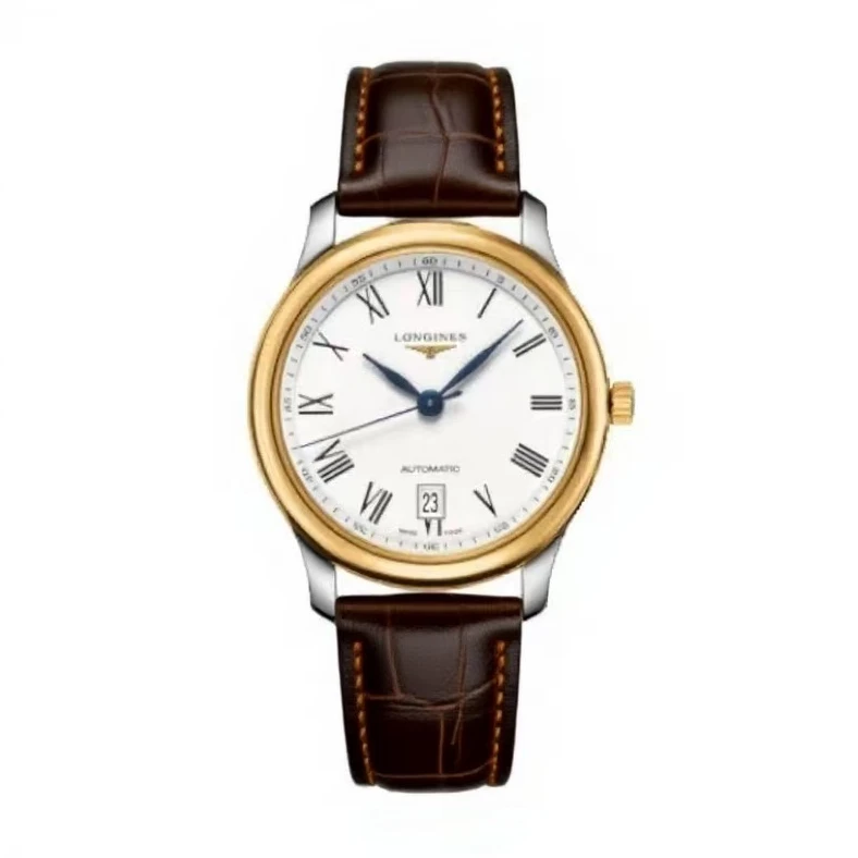 99新 Longines/浪琴 甄选名匠系列腕表/18k金/628/38.5mm/L619