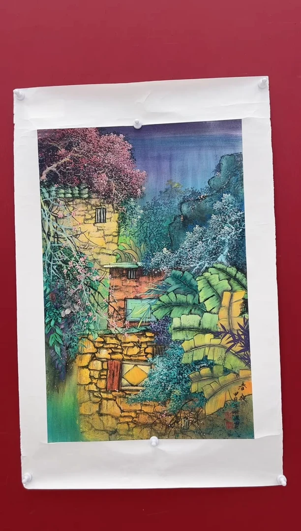 国画罗科通老师画作