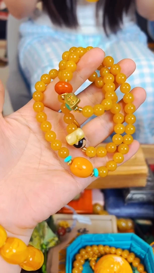 未镶嵌颈饰蜜蜡兰妹高端专属链接a61