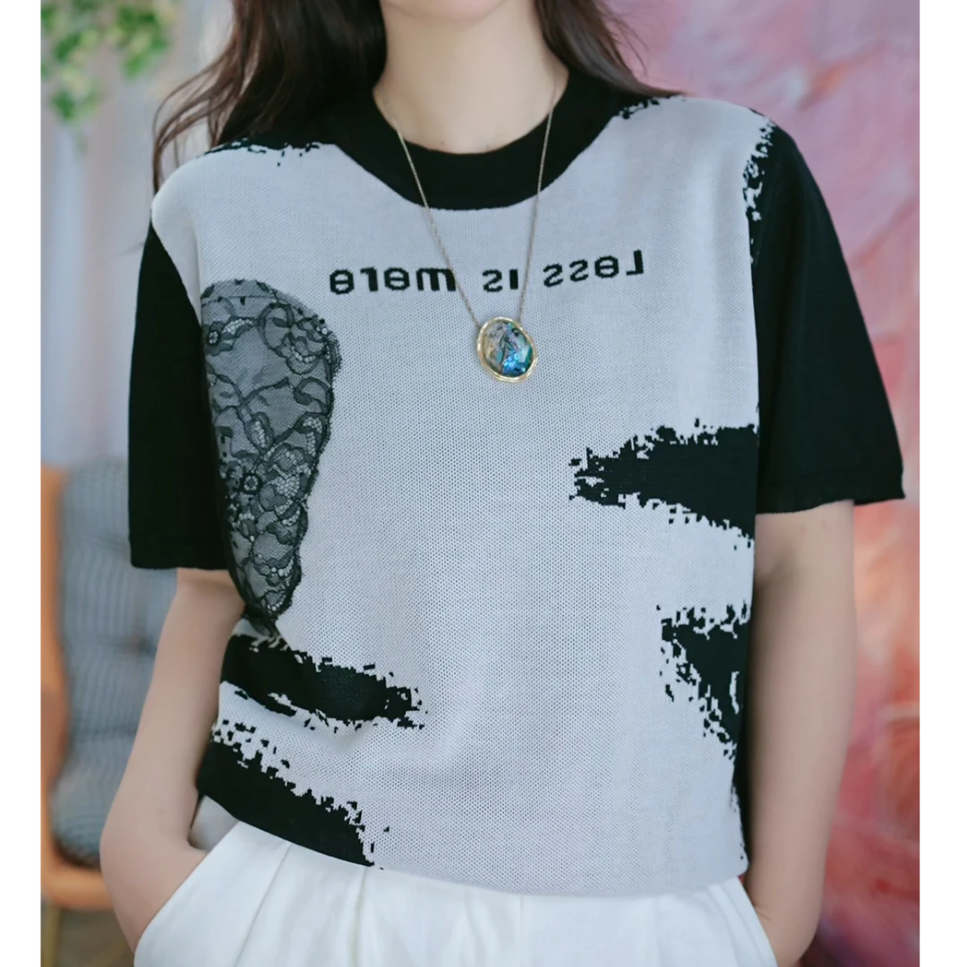 曼时光 莱赛尔天丝100% 成品 夏季凉爽 机织T恤 柔软 透气 速干