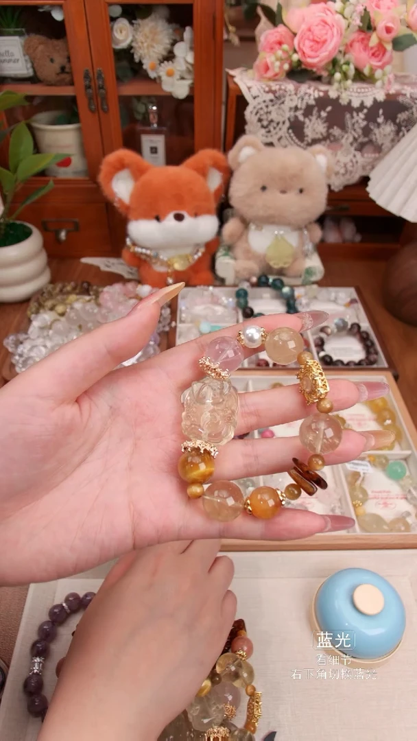 水晶手链未镶嵌013多样性发货 发其一