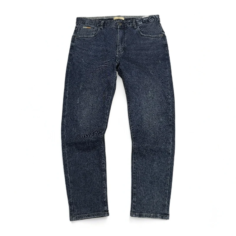 日系直筒牛仔裤男士秋季休闲裤子百搭时尚宽松潮流男款长裤1201