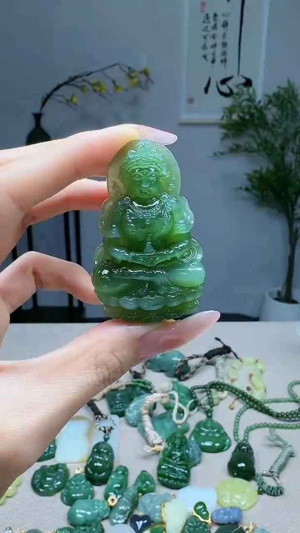 未镶嵌和田玉挂件1