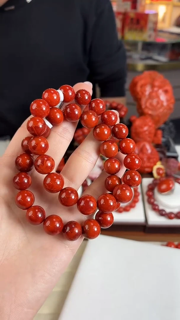 未镶嵌瓦西手串11+南红玛瑙（多样式发其一）