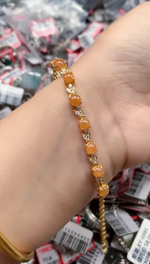 银S925镶嵌戒指翡翠天然A货缅甸翡翠