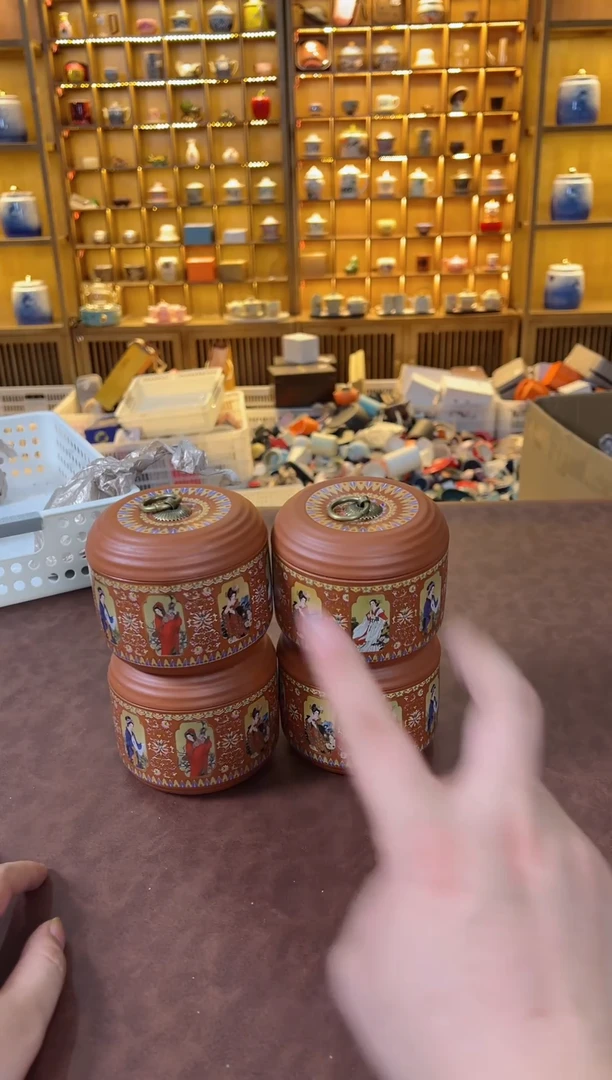 瓷片鸣盏茶具直播间啊