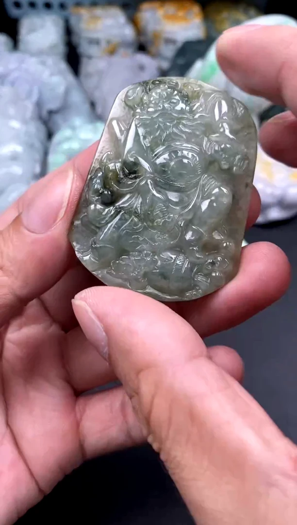 吊坠(不含链)未镶嵌翡翠1
