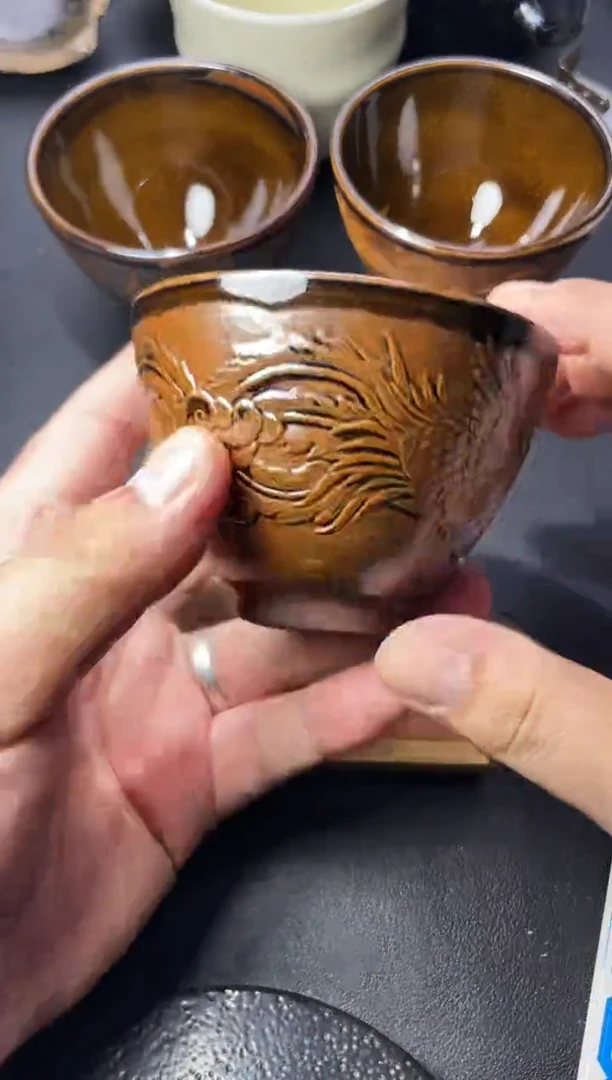 茶盏96  叶紫建盏