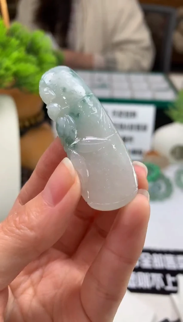 未镶嵌定制翡翠雾**花---125268