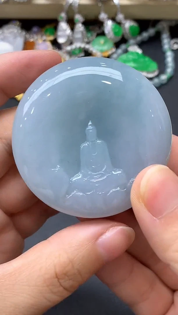 颈饰未镶嵌翡翠140-中国好珍宝
