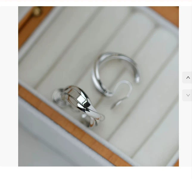 合金耳饰 【无耳洞耳夹】「港风少女」港风圆圈蚊香盘女时尚ins网红