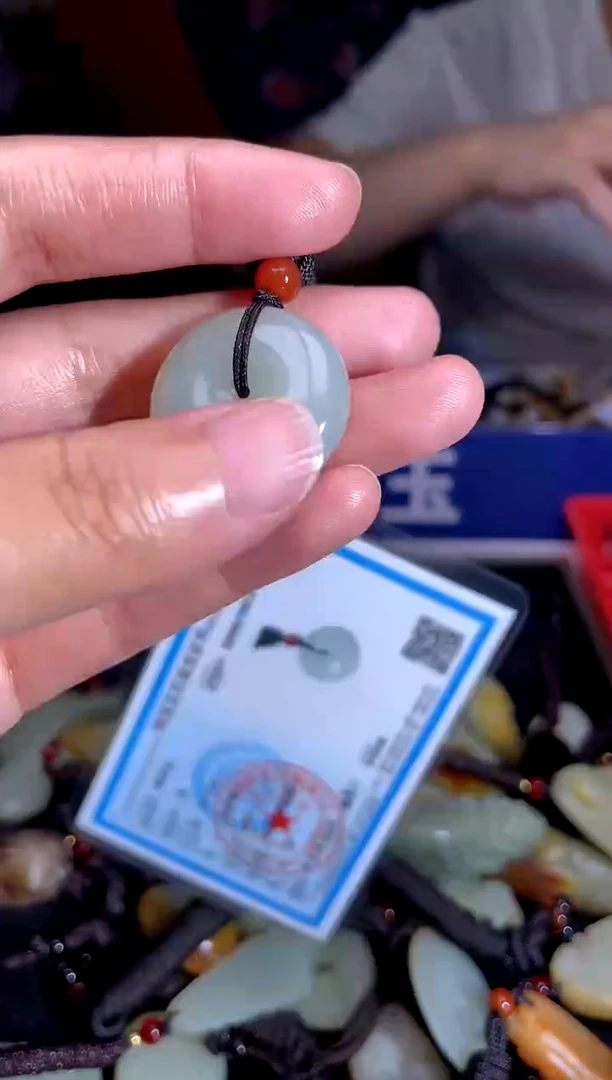 和田玉未镶嵌挂件1