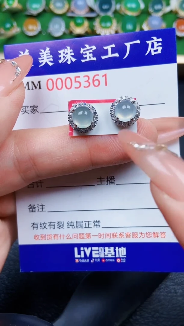 【闪购商品】翡翠颈饰银S925镶嵌5361