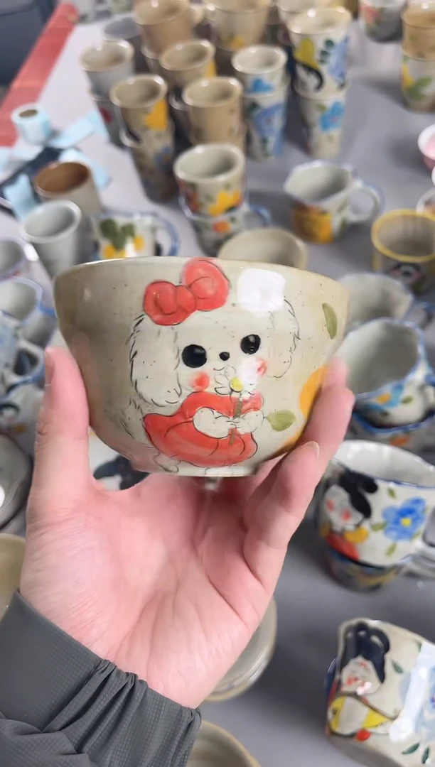 【闪购商品】瓷片景德镇手绘高温釉下彩