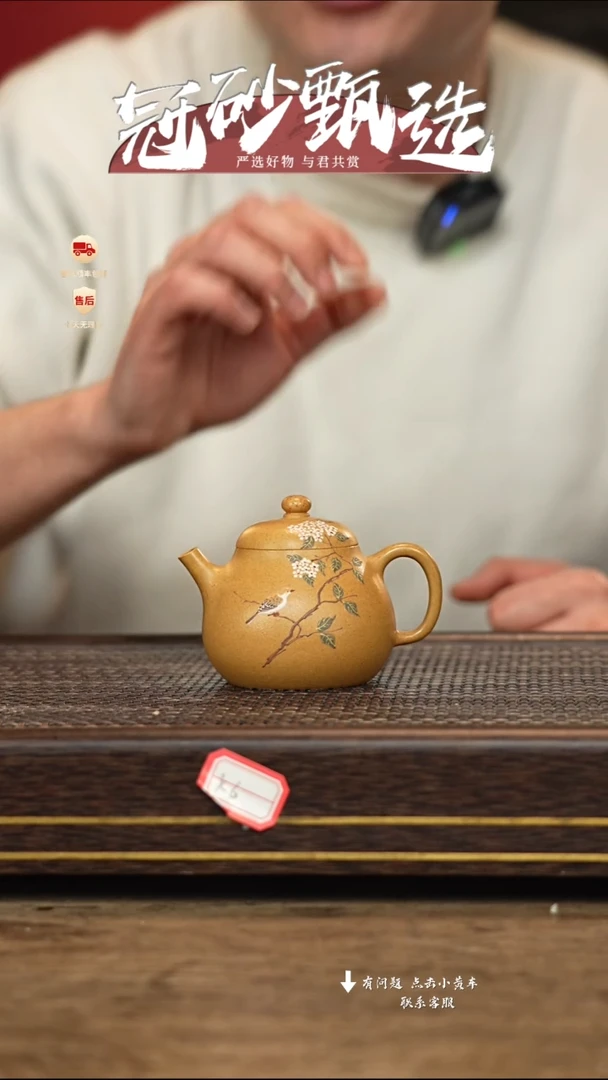 【闪购商品】紫砂茶壶冠砂甄选60