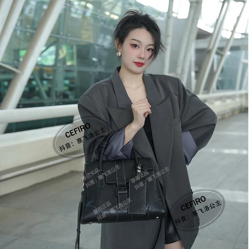 【CEFIRO · 塞飞洛】 新品上新！新款女包 WGG-1WB875 黑色