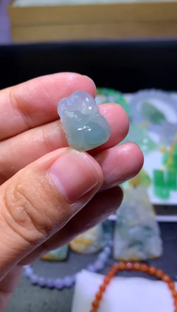 未镶嵌定制翡翠我**阳毛货 尾款