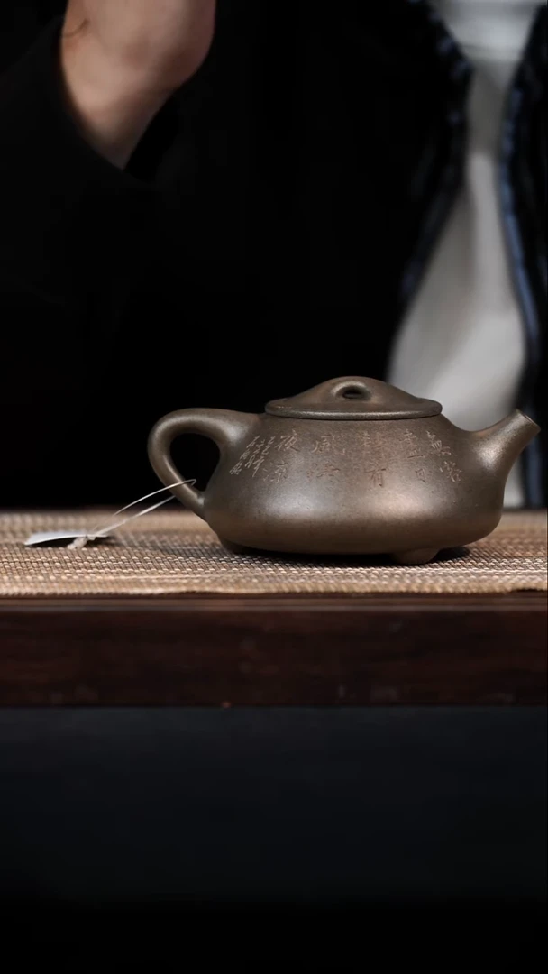 茶壶紫砂景舟满瓢-蒋亚萍