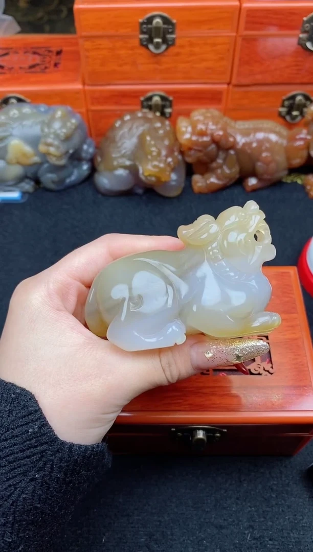 未镶嵌玛瑙/玉髓珠宝奇石守**开0