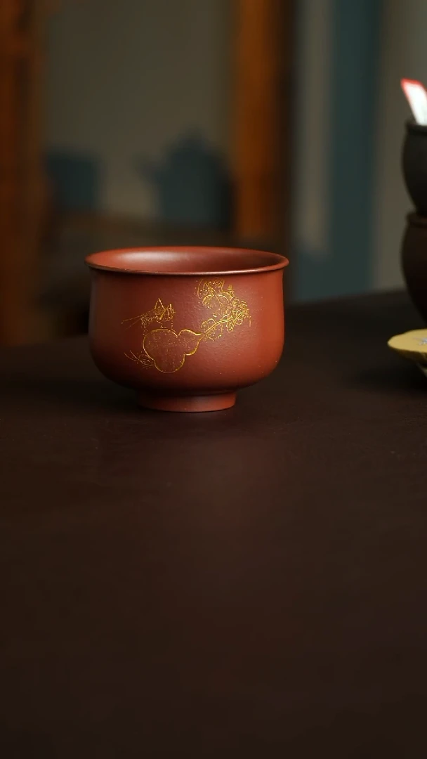茶杯紫砂19号宜兴紫砂主人杯